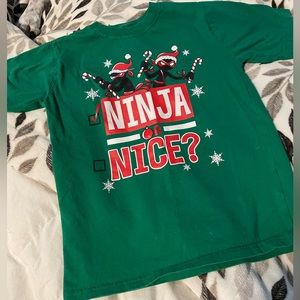 Kids Ninja Christmas Tee